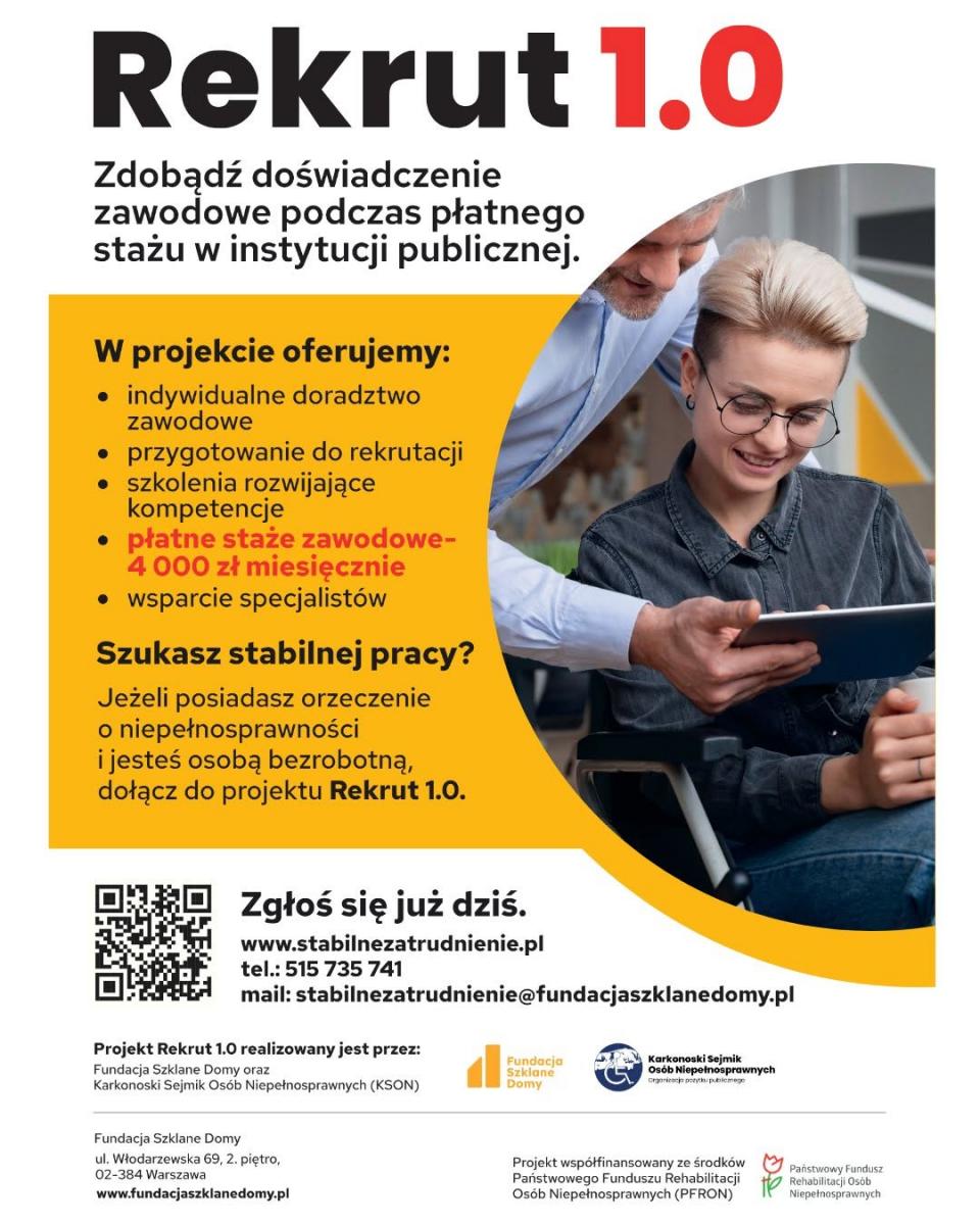 Projekty aktywizujące dla os&oacute;b niepełnosprawnych