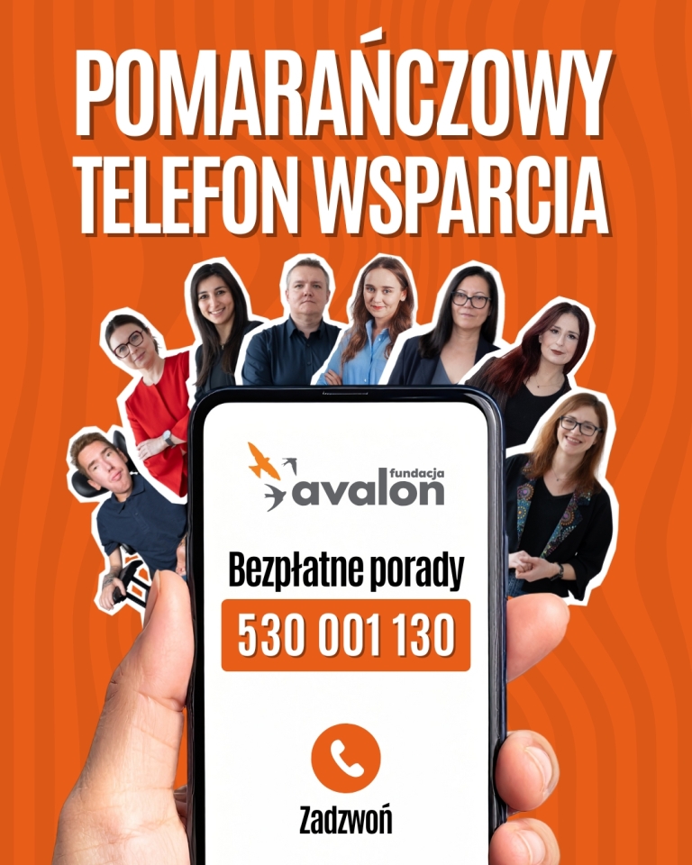 Pomarańczowy Telefon Wsparcia