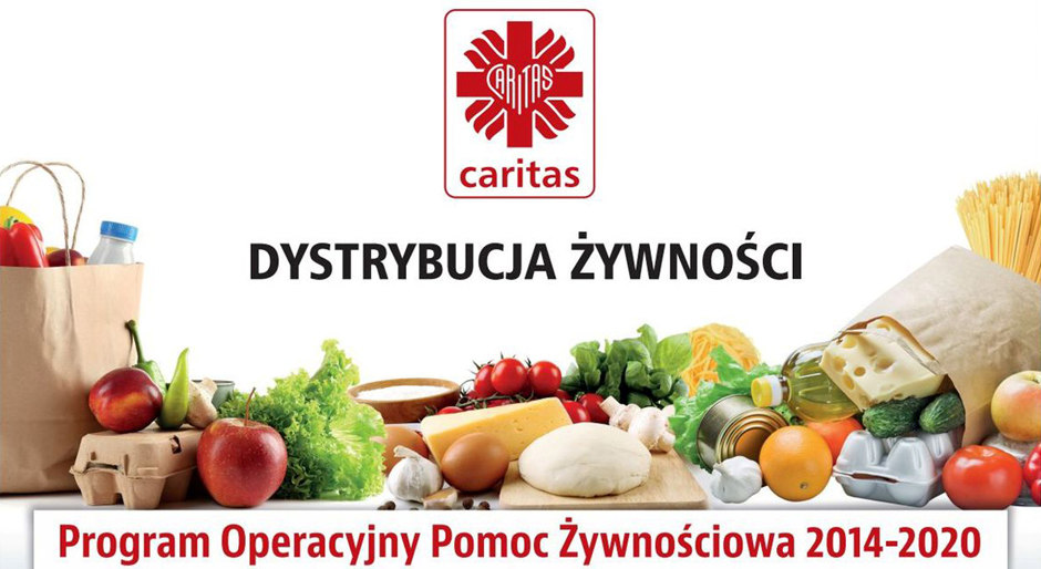 plakat pomoc żywnościowa