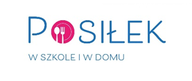 logo posiłek w szkole i w domu